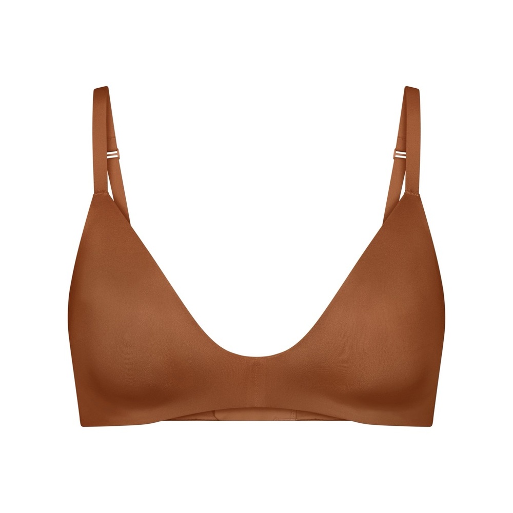 SKIMS Bronze 30B Wireless Tshirt Bra